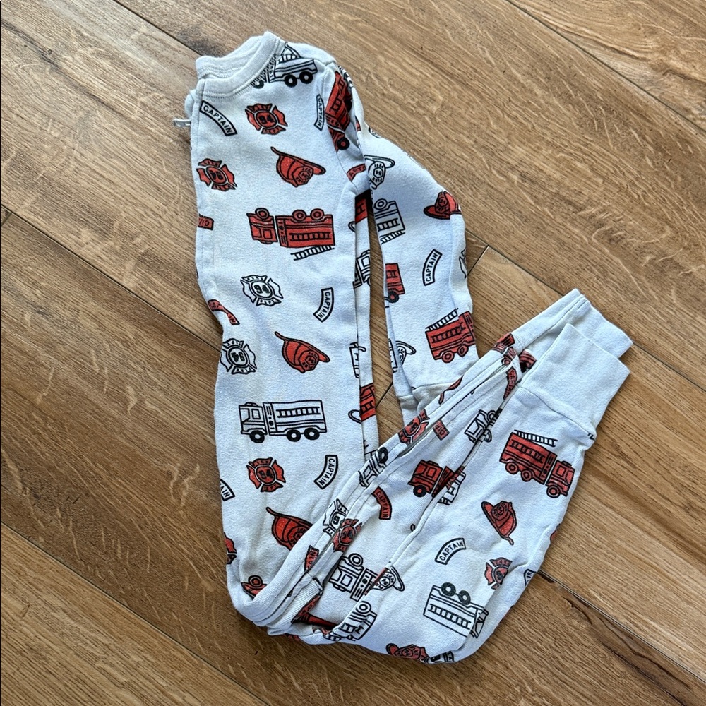 Old Navy fire truck Kids Pajama Set